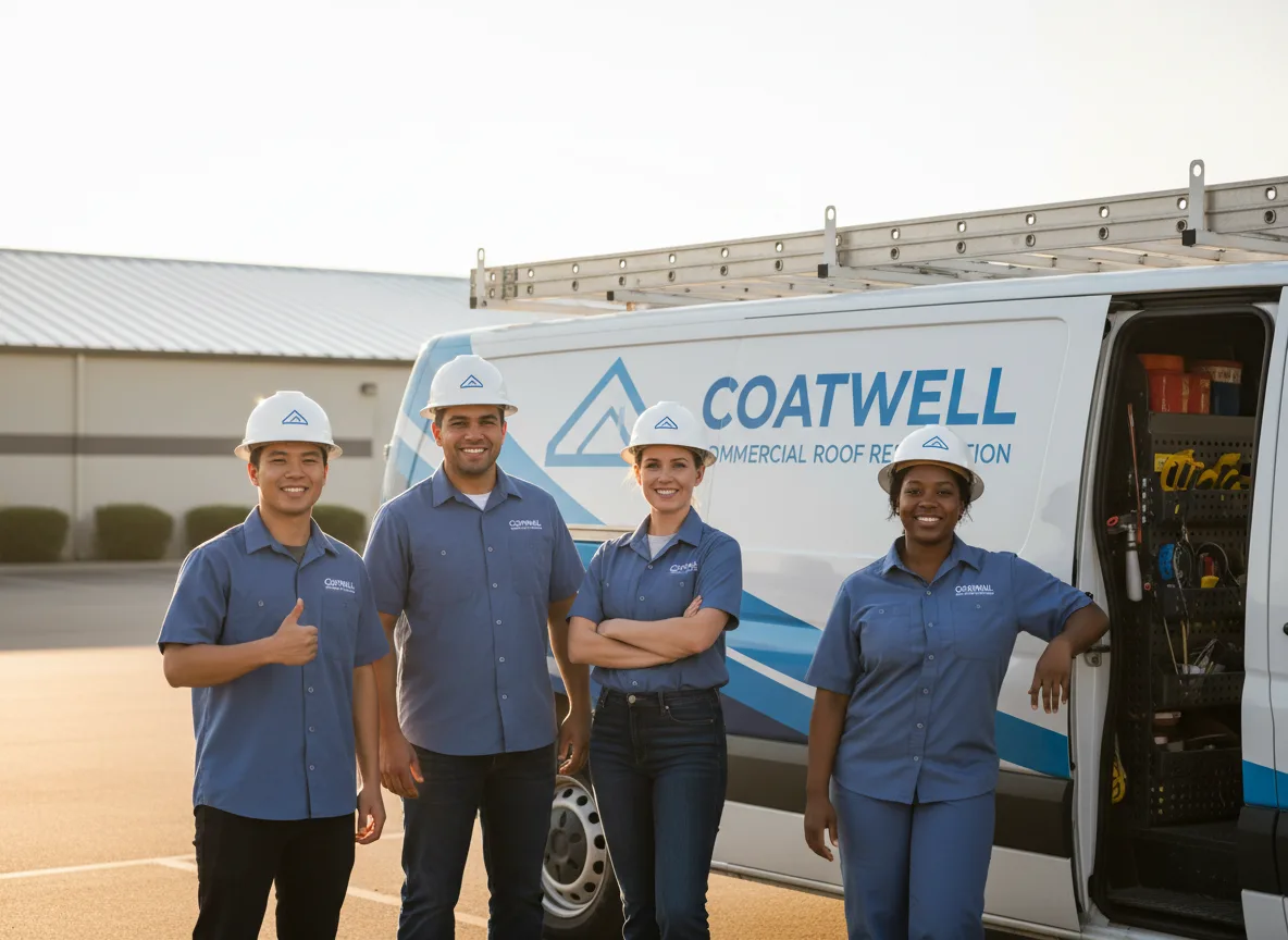Commercial roof coating company in Secor, IL